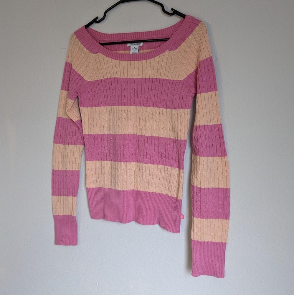 Pink & orange Aeropostale sweater